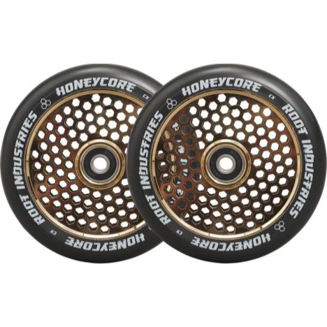 Root Industries Air Honeycore Stunt Scooter Wheels 120mm - Gold - Pair £67.95